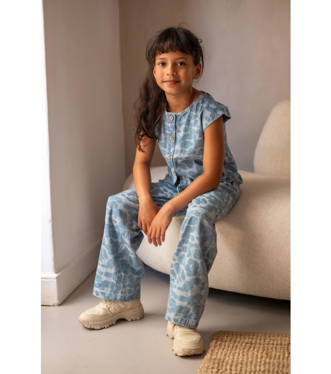 Like Flo broeken 186 Denim AOP F601-5607