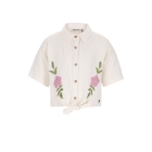 Like Flo blouses 001 Off white F602-5102