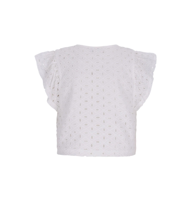 Like Flo blouses 001 Off white F602-5109