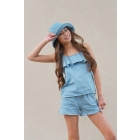 Like Flo broeken 181 lt denim F602-5603