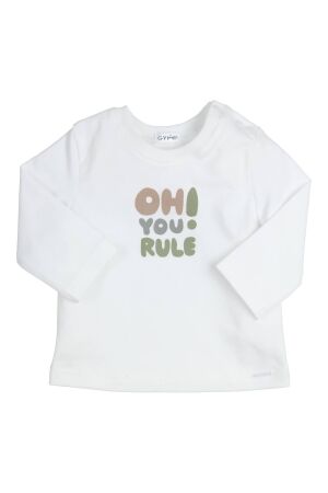 Gymp T-shirt lange mouw Aerobic W-GN White - Green