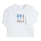 Gymp shirts W-B White - Blue 352-6351-20