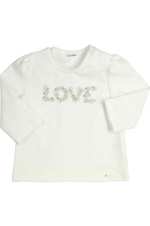 Gymp T-shirt lange mouw Aerobic OW Off White