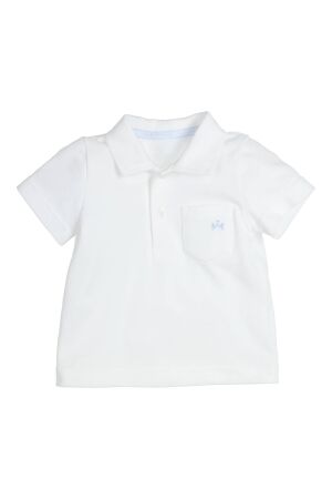 Gymp Polo Pikachu W-LB White - Light Blue