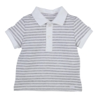 Gymp shirts GSCHINE-W Grey Melange - White 353-6103-20