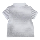 Gymp shirts GSCHINE-W Grey Melange - White 353-6103-20