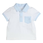 Gymp shirts W-LB White - Light Blue 353-6104-20