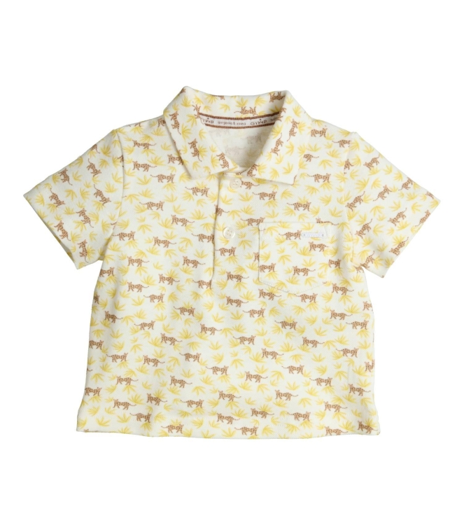 Gymp shirts W-GL White - Yellow 353-6160-20