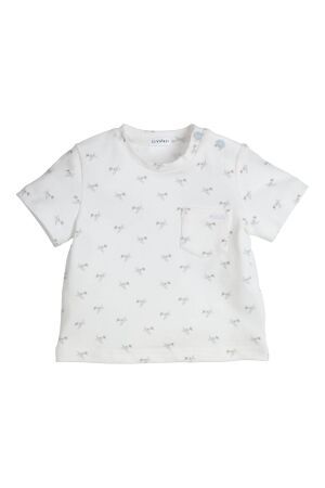 Gymp T-shirt Josca W-LB White - Light Blue