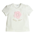 Gymp shirts OW-VR Off White - Old Rose 353-6185-10