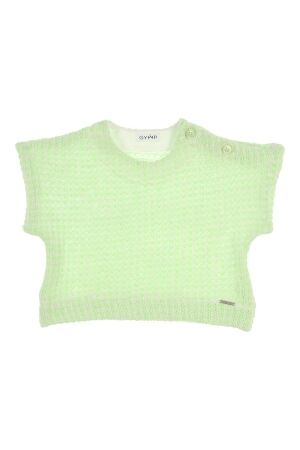 Gymp T-shirt Corrie GN-OW Green - Off White