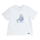 Gymp shirts W-B White - Blue 353-6269-20