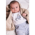 Gymp shirts W-B White - Blue 353-6269-20