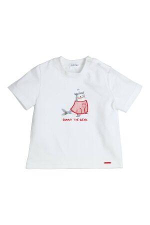 Gymp T-shirt Aerobic W-RD White - Red