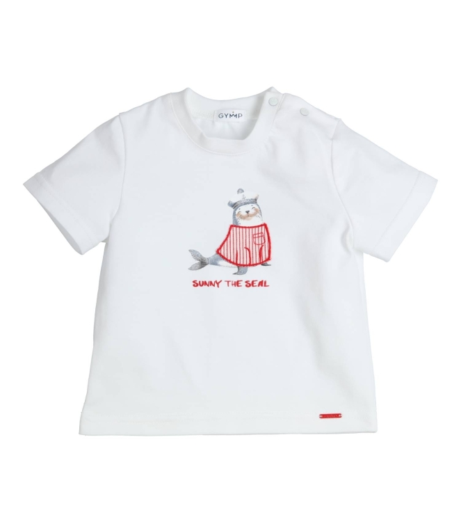 Gymp shirts W-RD White - Red 353-6270-20