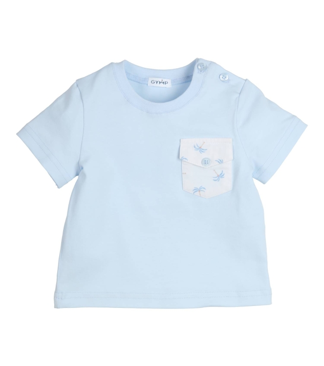 Gymp shirts LB-W Light Blue - White 353-6279-20