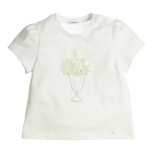 Gymp shirts OW-GN Off White - Green 353-6286-10