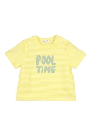 Gymp T-shirt Devon GL-W Yellow - White