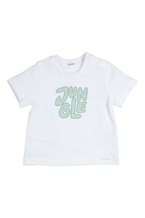 Gymp T-shirt Aerobic W-GN White - Green