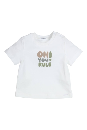 Gymp T-shirt Aerobic W-GN White - Green