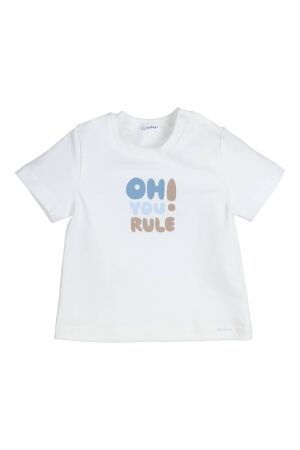 Gymp T-shirt Aerobic W-B White - Blue