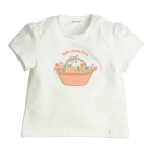 Gymp shirts OW-OR Off White - Orange 353-6388-10