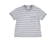 Gymp shirts GSCHINE-W Grey Melange - White 353-6407-20