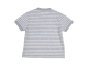 Gymp shirts GSCHINE-W Grey Melange - White 353-6407-20