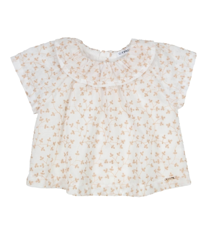 Gymp blouses OW-BG Off White - Beige 360-6378-10