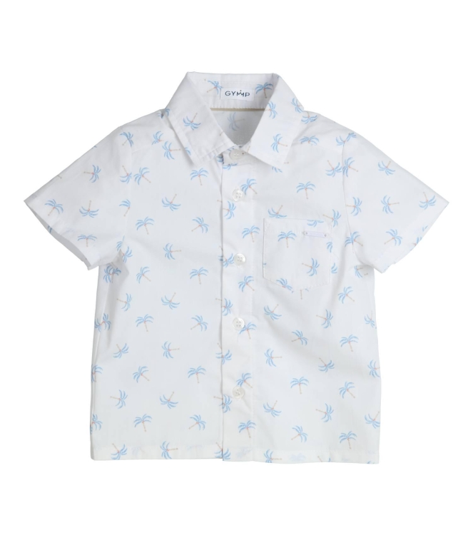 Gymp overhemden W-LB White - Light Blue 361-6276-20