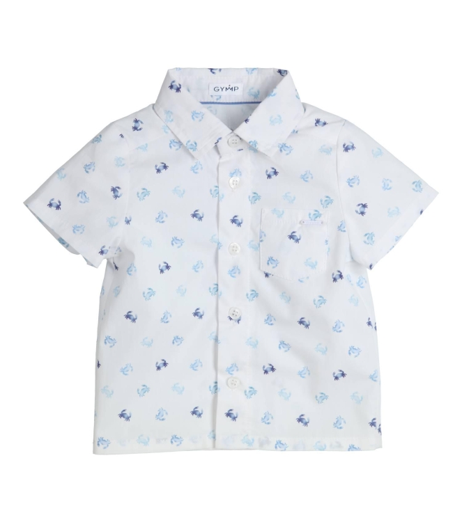 Gymp overhemden W-B White - Blue 361-6277-20
