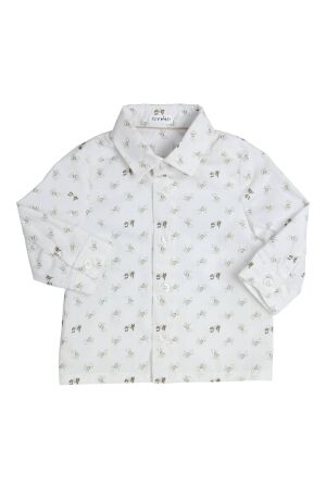 Gymp Overhemd Thomas W-GN White - Green