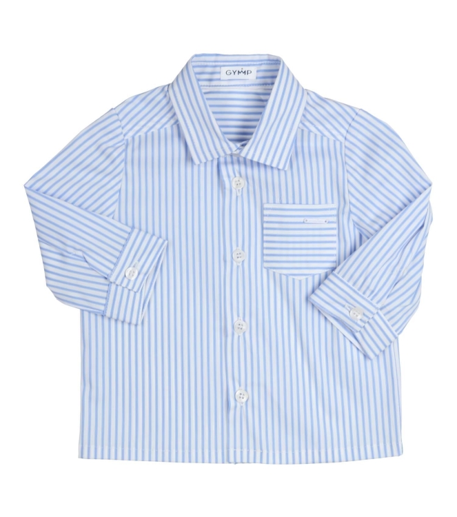 Gymp overhemden W-B White - Blue 361-6287-20