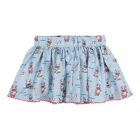 Gymp rokken & skorts LB-MU Light Blue - Multi 430-6129-10