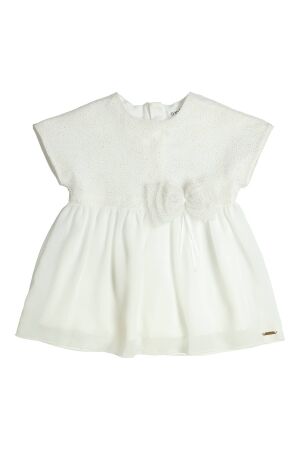 Gymp Jurk Cylia OW-GD Off White - Gold