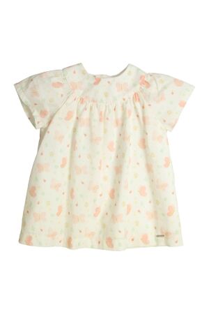 Gymp Jurk Halena OW-MU Off White - Multi