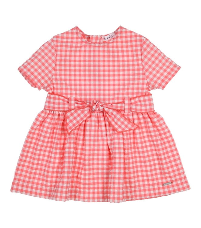 Gymp jurken FR-W Raspberry - White 470-6297-10