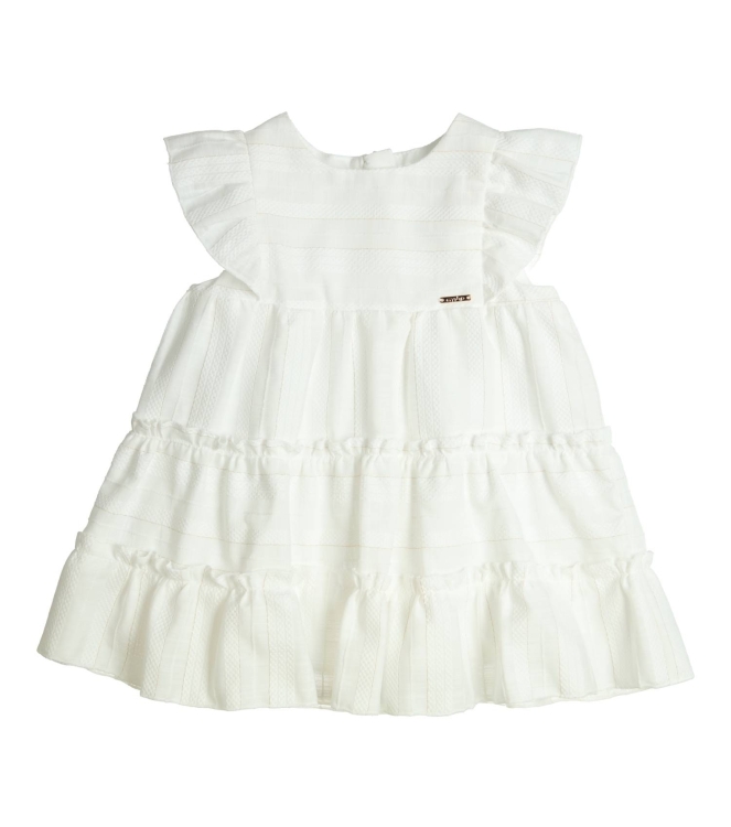 Gymp jurken OW-GD Off White - Gold 471-6201-10