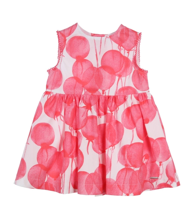 Gymp jurken FR-W Raspberry - White 471-6340-10