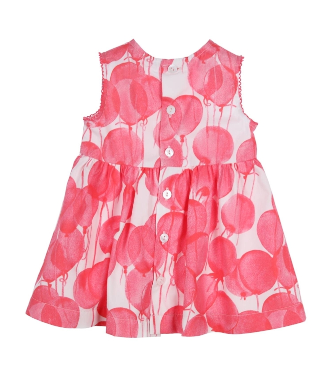 Gymp jurken FR-W Raspberry - White 471-6340-10