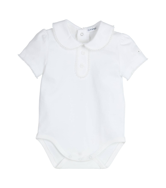 Gymp rompers W White 480-6165-10
