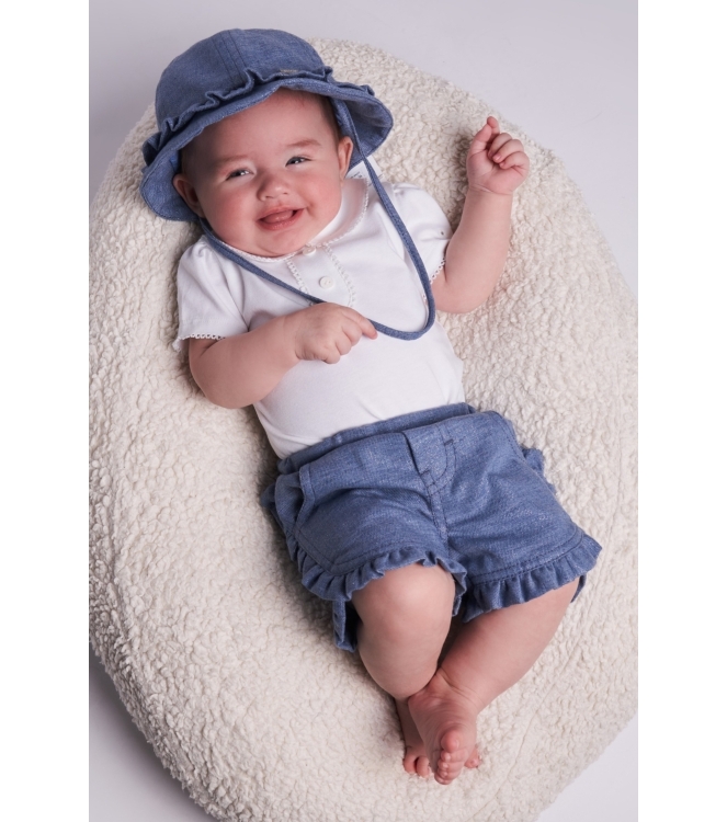 Gymp rompers W White 480-6165-10