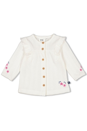 Feetje Midnight Flowers - Blouse ajour 600 Offwhite