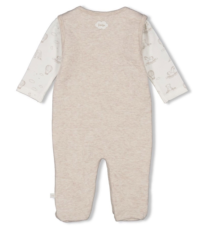 Feetje boxpakjes & rompers 730 Taupe melange 52500225
