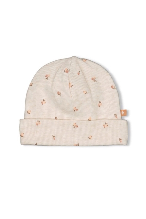 Feetje Little Rosebud - Mutsje 610 Offwhite melange