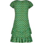 Like Flo jurken 933 Green flower F302-5814