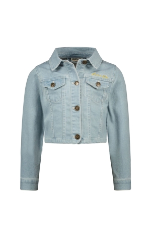 Like Flo Ls Denim Jacket 181 lt denim