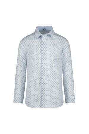 Gymp Shirt Linard W-M White - Navy