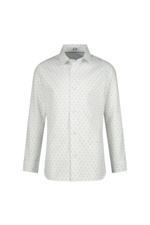 Gymp Shirt Anthony W-B White - Blue