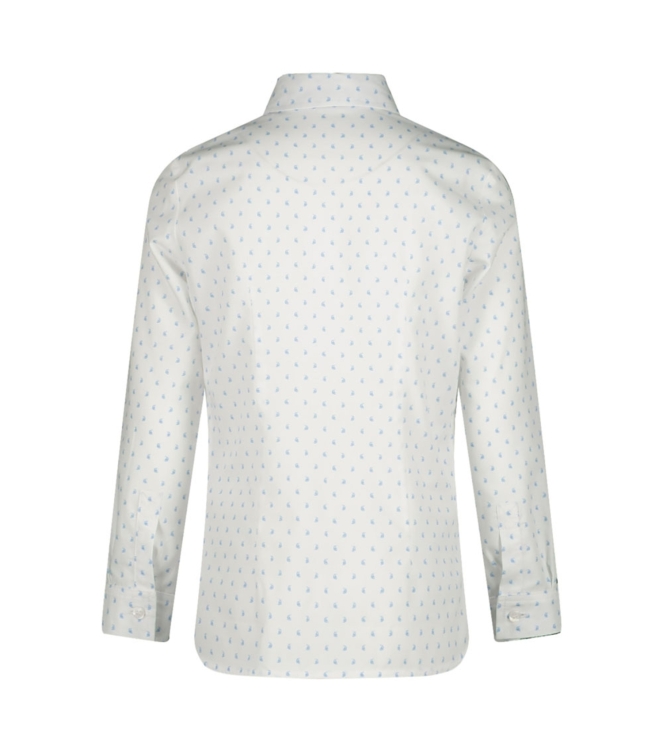 Gymp overhemden W-B White - Blue 361-6048-40